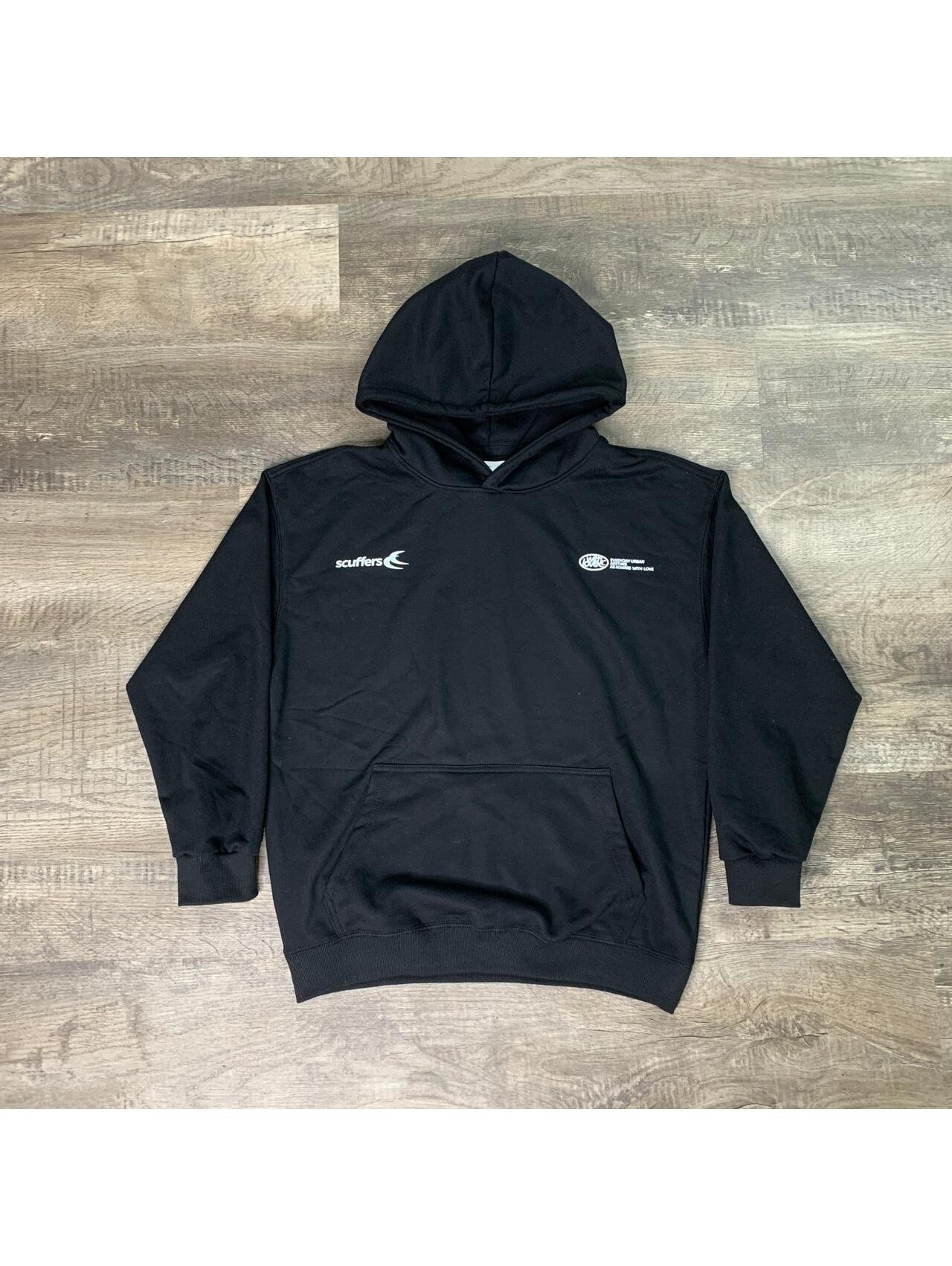 Scuffers "With Love" Hoodie Black | Medium — image 4 of 4
